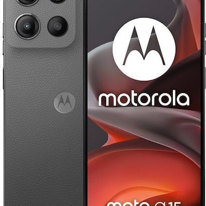 Motorola Moto G15 Dual SIM (4/128GB) Γκρι