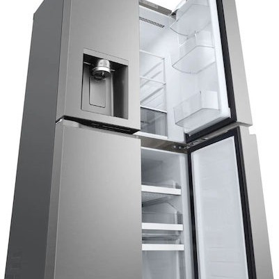 LG Ψυγείο Ντουλάπα 506lt NoFrost Υ178.7xΠ83.5xΒ73εκ. Inox GML861PYPE