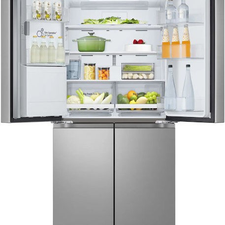 LG Ψυγείο Ντουλάπα 506lt NoFrost Υ178.7xΠ83.5xΒ73εκ. Inox GML861PYPE