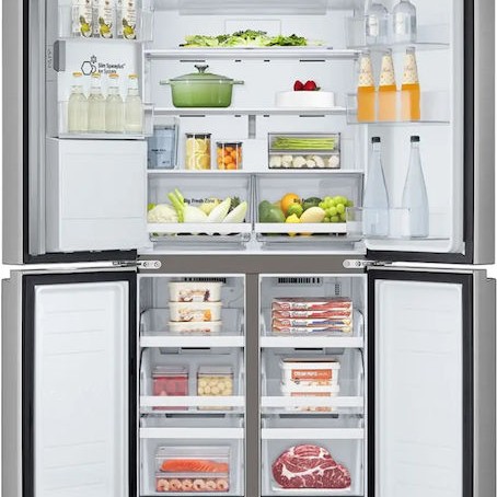 LG Ψυγείο Ντουλάπα 506lt NoFrost Υ178.7xΠ83.5xΒ73εκ. Inox GML861PYPE