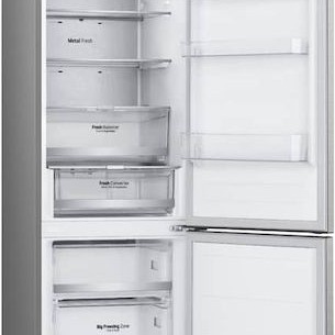 LG Ψυγειοκαταψύκτης 387lt Total NoFrost Υ203xΠ59.5xΒ67.5εκ. Inox GBV7280CMB