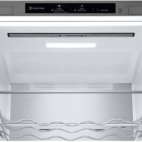 LG Ψυγειοκαταψύκτης 387lt Total NoFrost Υ203xΠ59.5xΒ67.5εκ. Inox GBV7280CMB