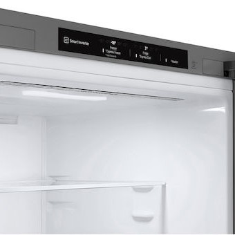 LG Ψυγειοκαταψύκτης 344lt Total NoFrost Υ186xΠ59.5xΒ67.5εκ. Inox GBV3100DPY