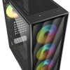 Sharkoon VK4 ARGB Gaming Midi Tower Κουτί Υπολογιστή με Πλαϊνό Παράθυρο Μαύρο