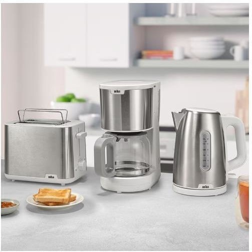 Braun KF 1500 Καφετιέρα Φίλτρου 1000W White