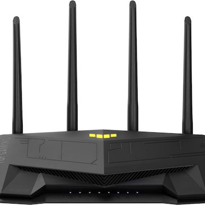 Asus TUF Gaming AX6000 Ασύρματο Router Wi‑Fi 6 με 5 Θύρες Ethernet