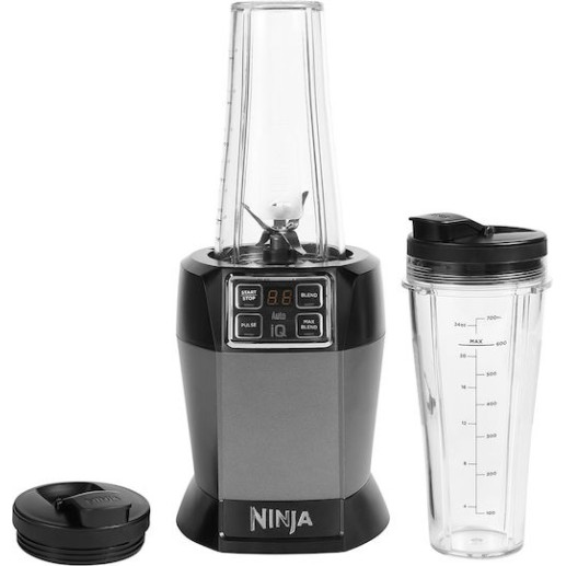 Ninja Μπλέντερ για Smoothies 0.7lt 1000W Γκρι BN495EU