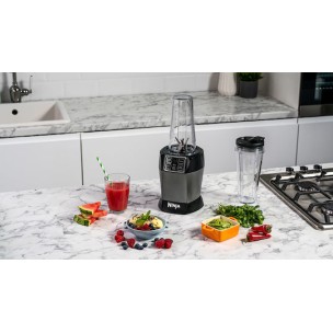 Ninja Μπλέντερ για Smoothies 0.7lt 1000W Γκρι BN495EU