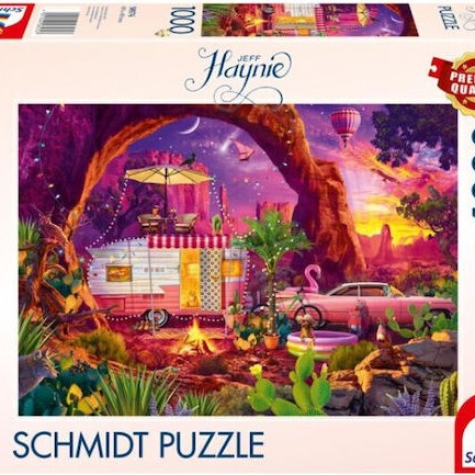 A Desert Camping Paradise Puzzle 2D 1000pcs