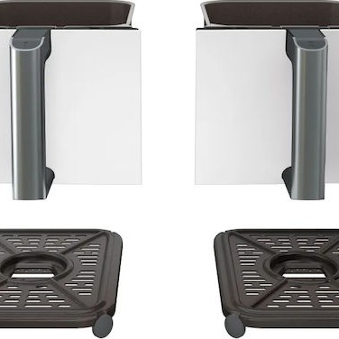 Ninja Foodi Air Fryer με Διπλό Αποσπώμενο Κάδο 9.5lt Λευκό