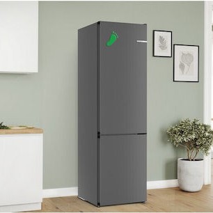 Bosch Ψυγειοκαταψύκτης 363lt NoFrost Υ203xΠ60xΒ66.5εκ. Γκρι KGN39OCAF