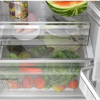 Bosch Ψυγειοκαταψύκτης 363lt NoFrost Υ203xΠ60xΒ66.5εκ. Γκρι KGN39OCAF