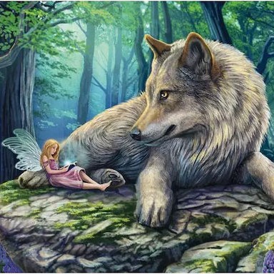 Wolf and Elf Puzzle 2D 500pcs