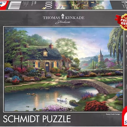 Kinkade Stoney Creek Cottage Puzzle 2D 1000pcs
