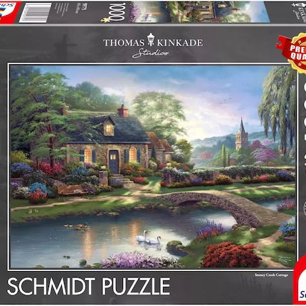 Kinkade Stoney Creek Cottage Puzzle 2D 1000pcs