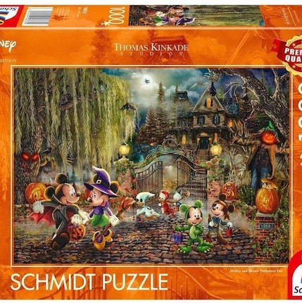 Mickey Mouse & Minnie Halloween Puzzle 2D 1000pcs