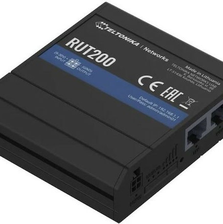 Teltonika RUT200 Ασύρματο 4G Router με 2 Θύρες Ethernet