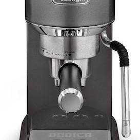 De'Longhi Dedica Arte Μηχανή Espresso 1300W Πίεσης 15bar Γκρι