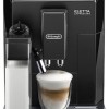 De'Longhi Eletta Αυτόματη Μηχανή Espresso 1450W Πίεσης 15bar για Cappuccino με Μύλο Άλεσης Μαύρη