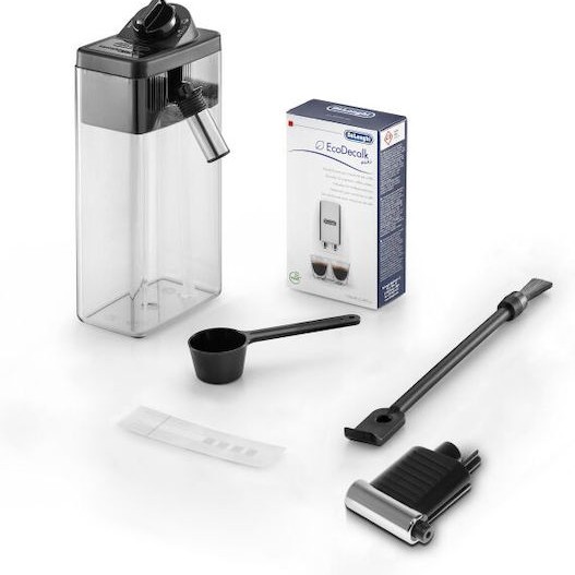 De'Longhi Eletta Αυτόματη Μηχανή Espresso 1450W Πίεσης 15bar για Cappuccino με Μύλο Άλεσης Μαύρη