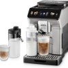 De'Longhi Eletta Explore Αυτόματη Μηχανή Espresso 1450W Πίεσης 19bar για Cappuccino με Μύλο Άλεσης Ασημί