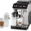 De'Longhi Eletta Explore Αυτόματη Μηχανή Espresso 1450W Πίεσης 19bar για Cappuccino με Μύλο Άλεσης Ασημί