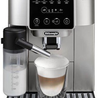 De'Longhi Magnifica Start Αυτόματη Μηχανή Espresso 1450W Πίεσης 15bar με Μύλο Άλεσης Ασημί