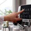 De'Longhi Magnifica Start Αυτόματη Μηχανή Espresso 1450W Πίεσης 15bar με Μύλο Άλεσης Ασημί