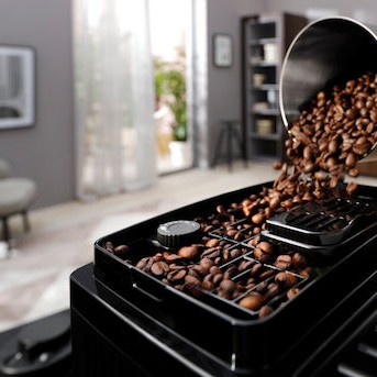 De'Longhi Magnifica Start Αυτόματη Μηχανή Espresso 1450W Πίεσης 15bar με Μύλο Άλεσης Ασημί