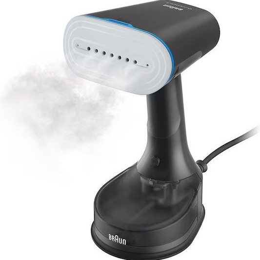 Braun GS5031BL Ατμοκαθαριστής Ρούχων Χειρός 1200W με Δοχείο 150ml Μαύρος