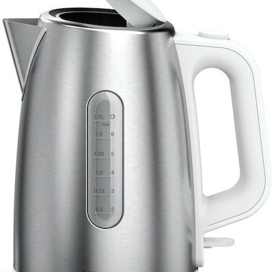 Braun Pureshine Βραστήρας 1.7lt 2200W Ασημί