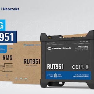 Teltonika RUT951 v1 Ασύρματο 4G Mobile Router με 4 Θύρες Ethernet