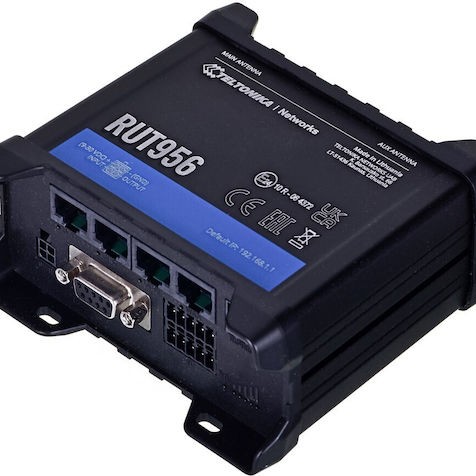 Teltonika RUT956 Ασύρματο 4G Mobile Router με 3 Θύρες Ethernet