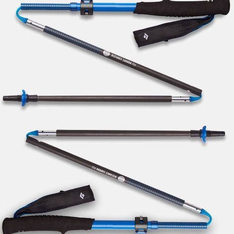 Black Diamond Σπαστά Μπατόν Ορειβασίας 2τμχ Μαύρα