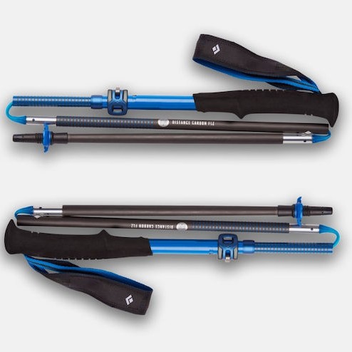 Black Diamond Σπαστά Μπατόν Ορειβασίας 2τμχ Μαύρα