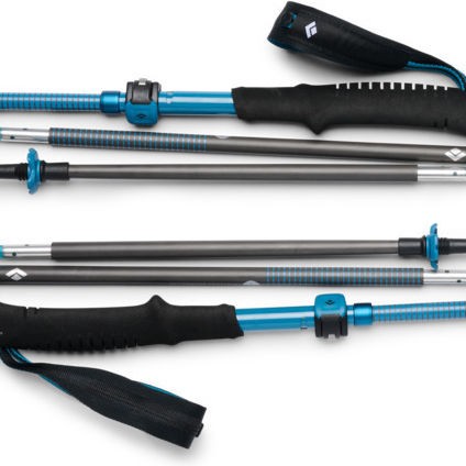 Black Diamond Σπαστά Μπατόν Ορειβασίας 2τμχ Μαύρα