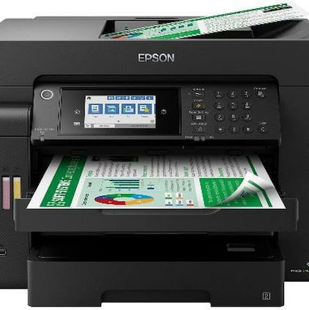 Epson EcoTank ET-16605 Ασπρόμαυρο Πολυμηχάνημα Inkjet με WiFi και Mobile Print