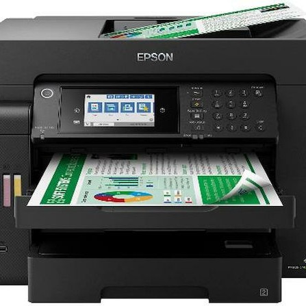 Epson EcoTank ET-16605 Ασπρόμαυρο Πολυμηχάνημα Inkjet με WiFi και Mobile Print