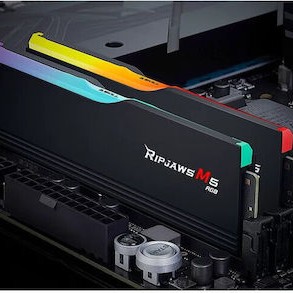 G.Skill Ripjaws M5 RGB DDR5 64GB RAM με 2x32GB Modules και Ταχύτητα 6000 για Desktop