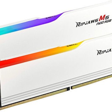 G.Skill Ripjaws M5 Neo RGB DDR5 48GB RAM με 2x24GB Modules και Ταχύτητα 6000 για Desktop