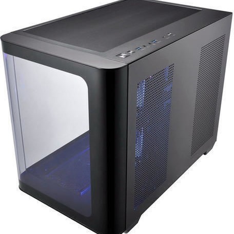 FSP/Fortron S380 Gaming Midi Tower Κουτί Υπολογιστή με Πλαϊνό Παράθυρο και RGB Φωτισμό Μαύρο
