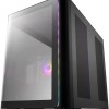 FSP/Fortron M580 Gaming Midi Tower Κουτί Υπολογιστή με Πλαϊνό Παράθυρο και RGB Φωτισμό Μαύρο