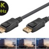 Goobay Cable DisplayPort male - DisplayPort male 3m Μαύρο (74779)