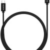 Adata USB 2.0 Cable USB-C male - USB-C 100W Μαύρο 2m (CACC-200PN-BK)