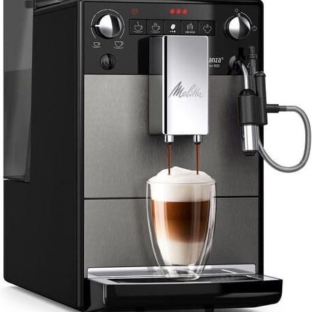 Melitta Avanza F 270-100 Αυτόματη Μηχανή Espresso 1450W Πίεσης 15bar για Cappuccino με Μύλο Άλεσης Γκρι