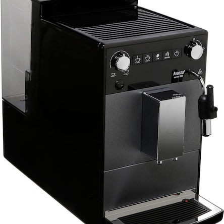 Melitta Avanza F 270-100 Αυτόματη Μηχανή Espresso 1450W Πίεσης 15bar για Cappuccino με Μύλο Άλεσης Γκρι