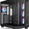 Thermaltake View 380 XL TG ARGB Gaming Midi Tower Κουτί Υπολογιστή με Πλαϊνό Παράθυρο Μαύρο
