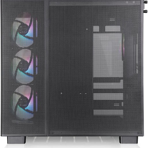 Thermaltake View 380 XL TG ARGB Gaming Midi Tower Κουτί Υπολογιστή με Πλαϊνό Παράθυρο Μαύρο