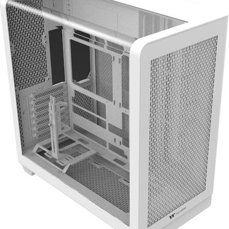 Thermaltake View 390 Air Gaming Midi Tower Κουτί Υπολογιστή με Πλαϊνό Παράθυρο Snow White