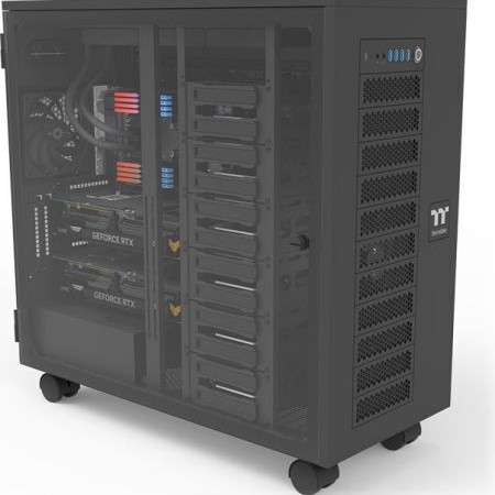 Thermaltake AX700 TG Ultra Tower Κουτί Υπολογιστή με Πλαϊνό Παράθυρο Μαύρο